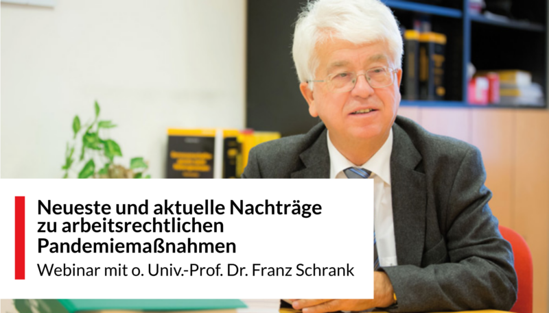Webinar mit Prof. Schrank
