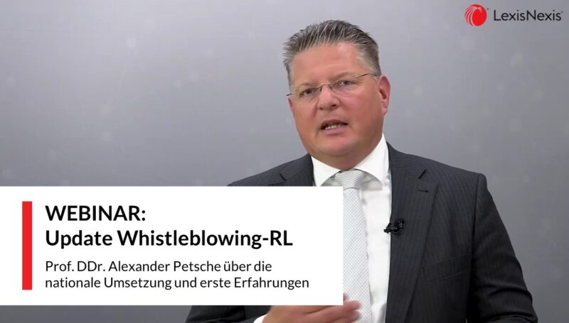 Webinar Update Whistleblowing